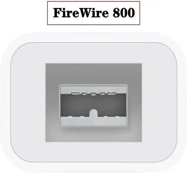 Alt view image 2 of 4 - Firewire 800 to thunderbolt 2 Adapter Thunderbolt 3 To RJ45 Fire 1394B Compatible for Mac Computers Equipped With Port(Thunderbolt 2-1394)