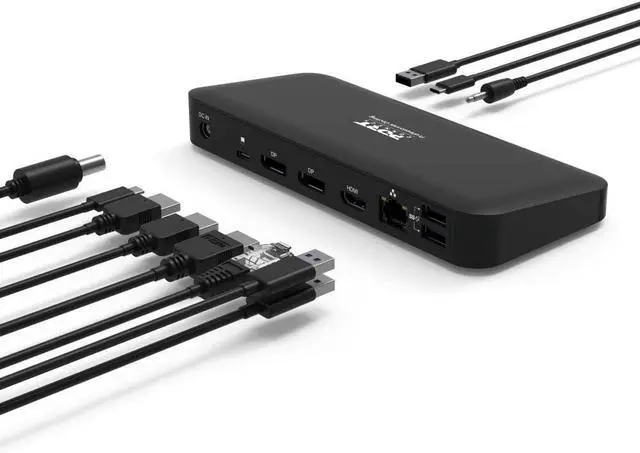 Main image of PORT DESIGN USB-C Docking Station - 9 Ports, 3x 4K, 85W