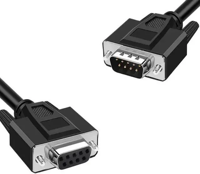 Alt view image 5 of 6 - DB9 Wire Splitter Connector Y-Type Shielded Male to Female Line Industrial Grade 9Pin 1 to 2 232 Serial Port Wire(1M to 2F,300CM)