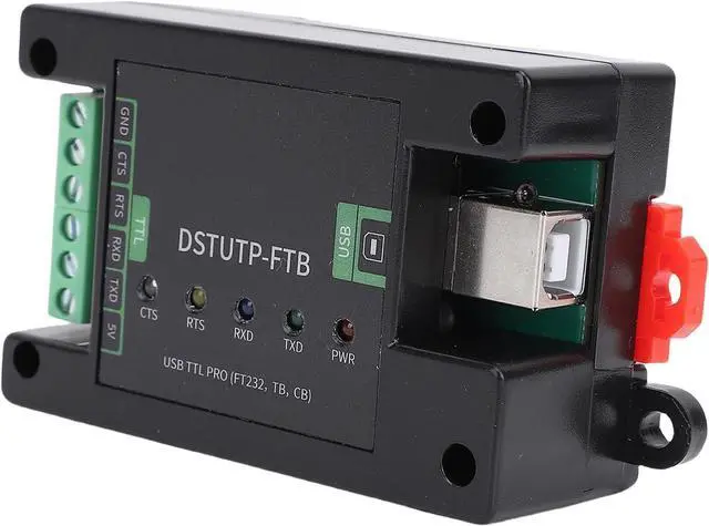 Alt view image 2 of 7 - USB to TTL Adapter with FT232 Chip Robust Connections Safe Data Transmission for Lovers ABS Material