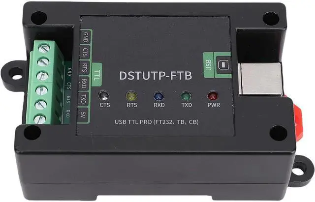 Alt view image 3 of 7 - USB to TTL Adapter with FT232 Chip Robust Connections Safe Data Transmission for Lovers ABS Material