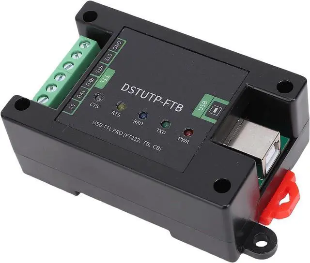 Alt view image 5 of 7 - USB to TTL Adapter with FT232 Chip Robust Connections Safe Data Transmission for Lovers ABS Material