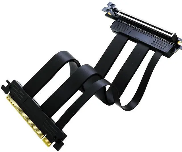 Main image of Sintech 20cm PCI-e 5.0 X16 Riser Cable,PCIe Extension Card | 90Degree Angled,Support GeForce RTX 40/RTX 50 Series AMD Radeon RX7000/RX9000 Series GPU Card
