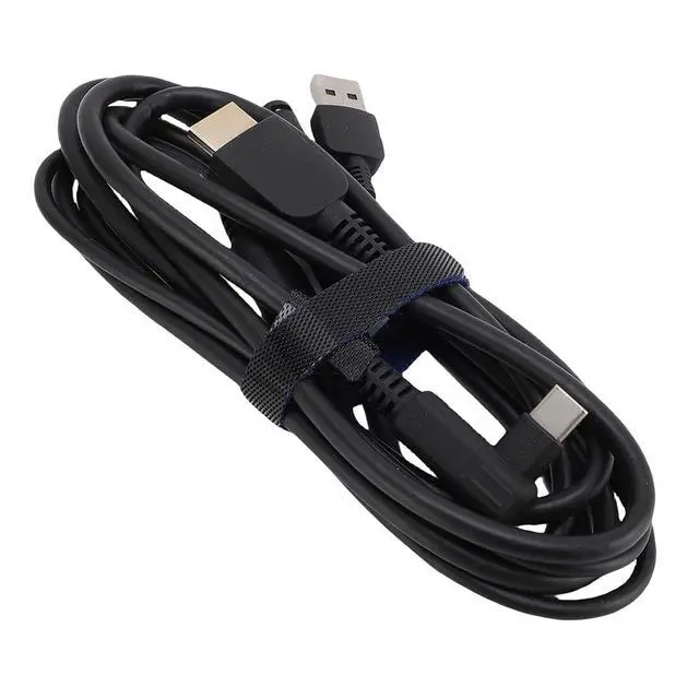 Alt view image 3 of 7 - KIMISS Graphics Drawing Tablet Cable HD Multimedia Interface AC USB 3 in Cable for KAMVAS Pro 12 13 16 Let CableAC Fo Interface Type USB and Providing Connectors Video Data It