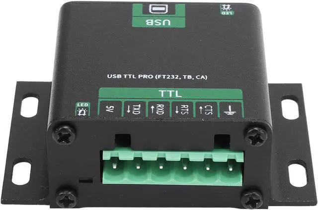 Alt view image 3 of 7 - TTL Chip FT232 USB Serial Port Module Industrial Grade 2 Way Conversion USB TTL Serial Adapter Isolated for Industrial Use