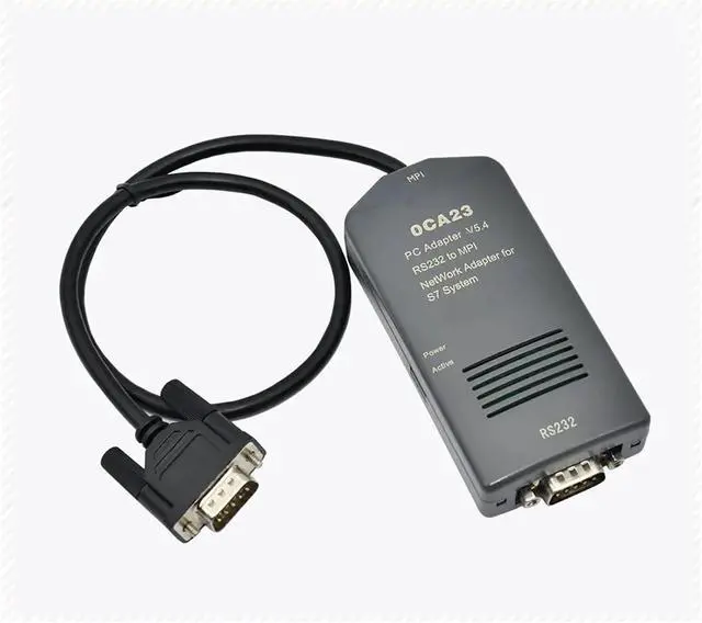 Alt view image 5 of 7 - PC-MPI+ Adapter for S7-300/400 6ES7972-0CA23-0XA0 Programming Download Data Cable S7-300 S7-400 RS232 to MPI(USB-MPI(USB Port))