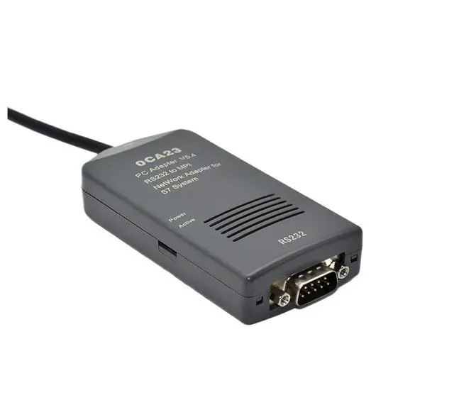 Alt view image 6 of 7 - PC-MPI+ Adapter for S7-300/400 6ES7972-0CA23-0XA0 Programming Download Data Cable S7-300 S7-400 RS232 to MPI(USB-MPI(USB Port))