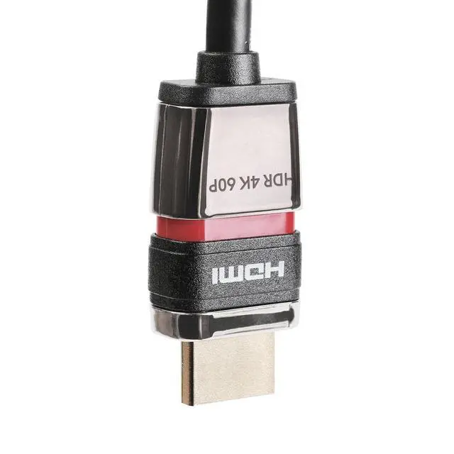 Alt view image 4 of 6 - Locking HDMI 2.0 Cable - 4K@60Hz 18Gbps HDR for High-Speed Video Transfer with Ultra Lock System (2M)