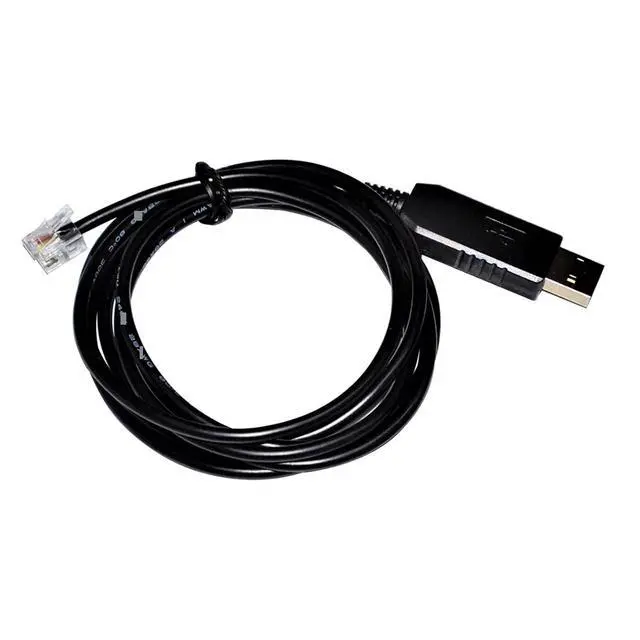 Alt view image 2 of 5 - FT232RL CHIP USB to RJ11 RJ12 6P4C RS232 Serial Communication Cable for S20260 S200 J5 Port(1.8M)