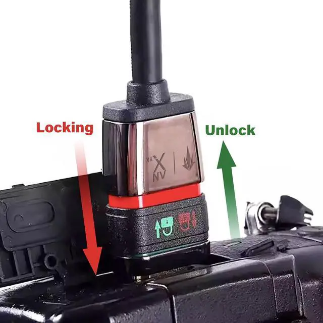 Alt view image 6 of 6 - Locking HDMI 2.0 Cable - 4K@60Hz 18Gbps HDR for High-Speed Video Transfer with Ultra Lock System (2M)