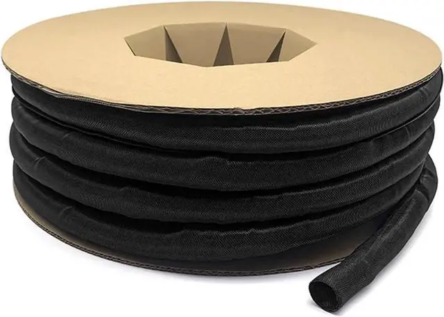 Alt view image 6 of 6 - 2/5/10m Self Closing PET Expandable Braided Sleeve Self-Closed Line Organizer Insulated Wrap Self Close Sleeved Cable Protection(38 mm,5M)
