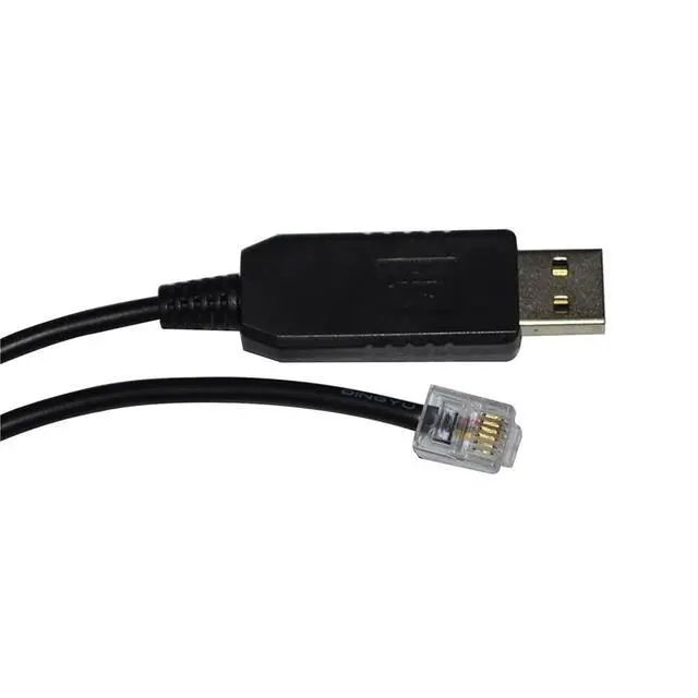 Alt view image 5 of 5 - FT232RL CHIP USB to RJ11 RJ12 6P4C RS232 Serial Communication Cable for S20260 S200 J5 Port(1.8M)