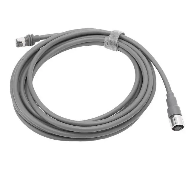 Alt view image 3 of 7 - Luocute Rectangular Satellite Cable, Replacement Water Proof 23AWG 10m 32.8ft Rubber Copper IP68, with Male to Male Connector, for Gen 3 Performance Dish Antennae