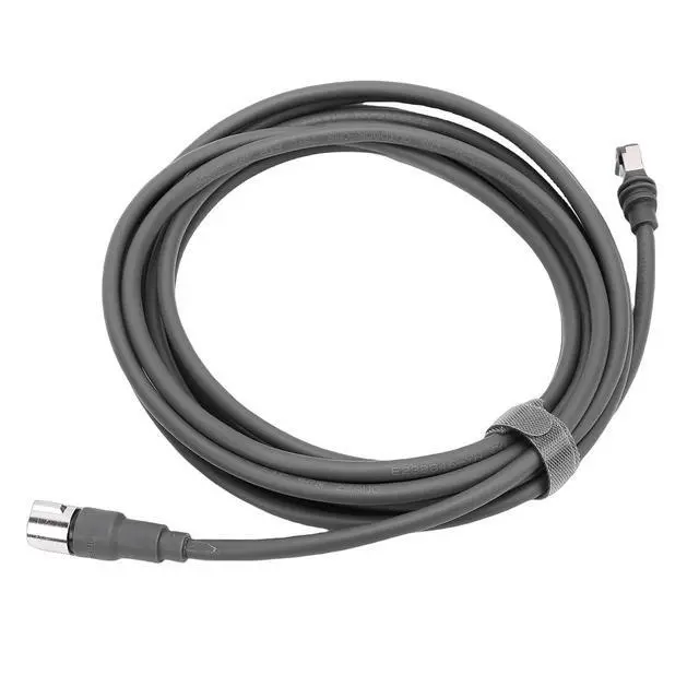 Alt view image 4 of 7 - Luocute Rectangular Satellite Cable, Replacement Water Proof 23AWG 10m 32.8ft Rubber Copper IP68, with Male to Male Connector, for Gen 3 Performance Dish Antennae