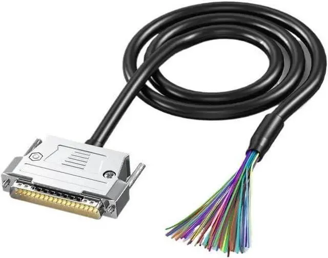 Main image of DB9 DB15 DB25 Connector Cable Industrial Male Female Connector Shielded Signal Wire 9/15/25 Pin Com RS232 Serial Port Line(DB37 Male,1M)