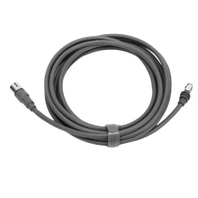 Alt view image 5 of 7 - Luocute Rectangular Satellite Cable, Replacement Water Proof 23AWG 10m 32.8ft Rubber Copper IP68, with Male to Male Connector, for Gen 3 Performance Dish Antennae