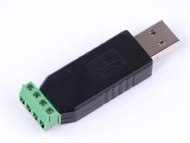 Alt view image 2 of 4 - USB 2.0 RS 232 RS232 Converter Adapter Cable 4 Pin Serial Port Chip TX RX GND VCC 5V Module Support Win10/8/Vista/Android