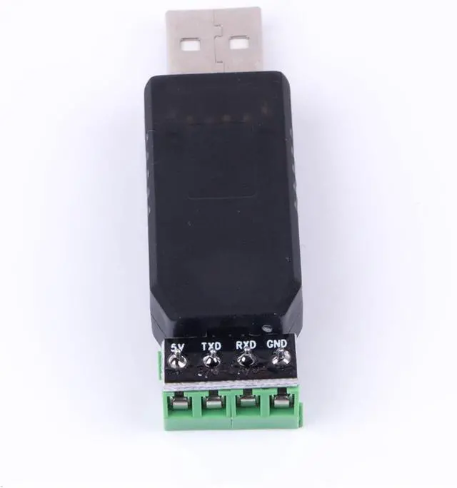 Alt view image 4 of 4 - USB 2.0 RS 232 RS232 Converter Adapter Cable 4 Pin Serial Port Chip TX RX GND VCC 5V Module Support Win10/8/Vista/Android