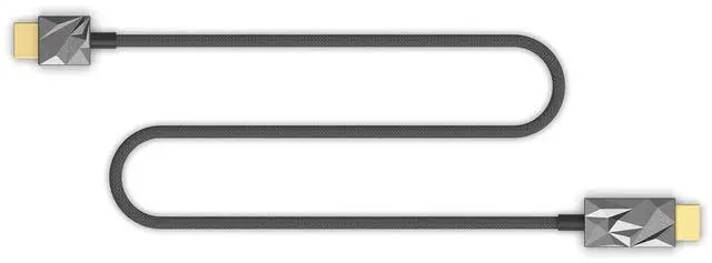 Alt view image 5 of 7 - Pulsar HDMI High-End Audiophile HDMI 2.1 Cable, 8K 60Hz / 4K 120Hz, 48Gbps, Active Noise Cancellation II, Jitter Reduction, eARC, VRR, 2m Length