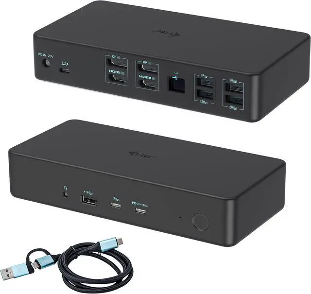 Main image of i-Tec Dockstation CADUAL4KDOCKPD2 Black