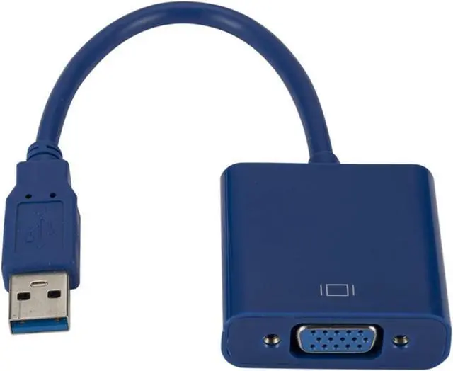 Alt view image 2 of 3 - USB3.0 to VGA Adapter USB 3. to External Graphics Card Supports WIN7/8/10 HD Conversion(White)