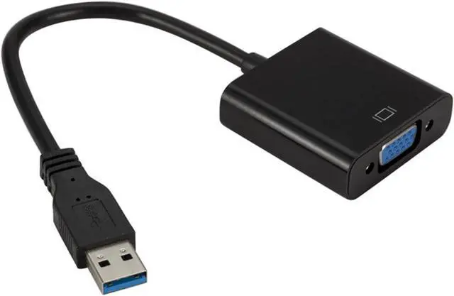 Alt view image 3 of 3 - USB3.0 to VGA Adapter USB 3. to External Graphics Card Supports WIN7/8/10 HD Conversion(White)