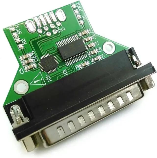 Alt view image 2 of 5 - USB to DB25 25Pin RS232 Connector Cable for Vintaged Printing Devices and Industrial Equipment Fast Speed Transfer