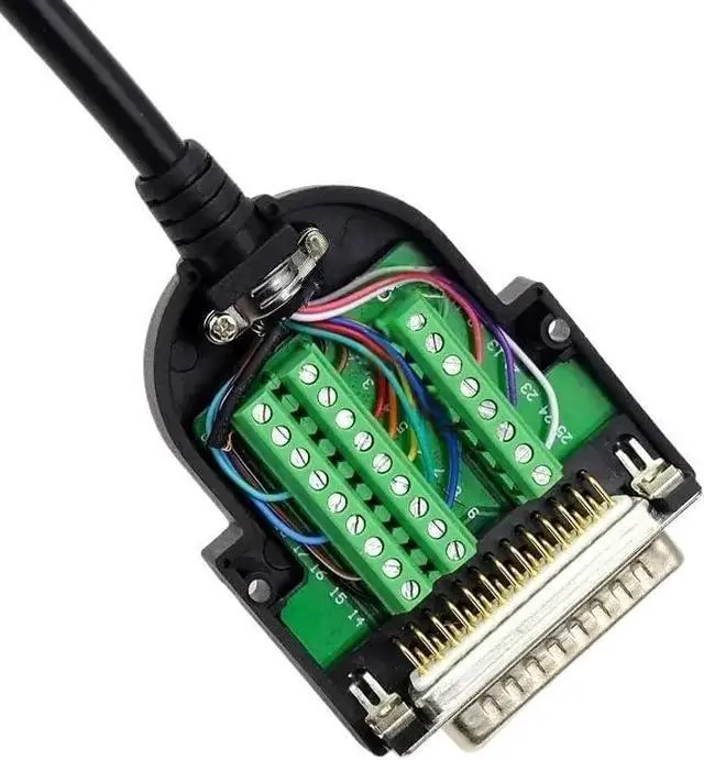 Alt view image 3 of 3 - Industrial DB25 Soldering-Free Connector Male Female 25PIN Breakout Terminal DB 25 Weld-Free Serial Parallel Port Plug(SM)