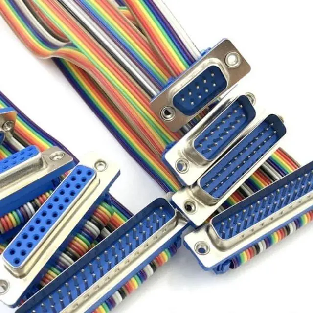 Main image of 1pcs D-SUB DB9 DB15 DB25 DB37 DIDC 9 15 25 37Pin Male Female Cable D-SUD Serial Port Adapter RS232 Extension Cable(DB37,Male to Female_80CM)