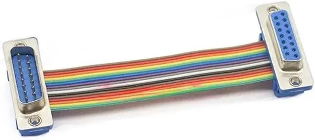 Alt view image 4 of 6 - 1pcs D-SUB DB9 DB15 DB25 DB37 DIDC 9 15 25 37Pin Male Female Cable D-SUD Serial Port Adapter RS232 Extension Cable(DB37,Male to Female_80CM)