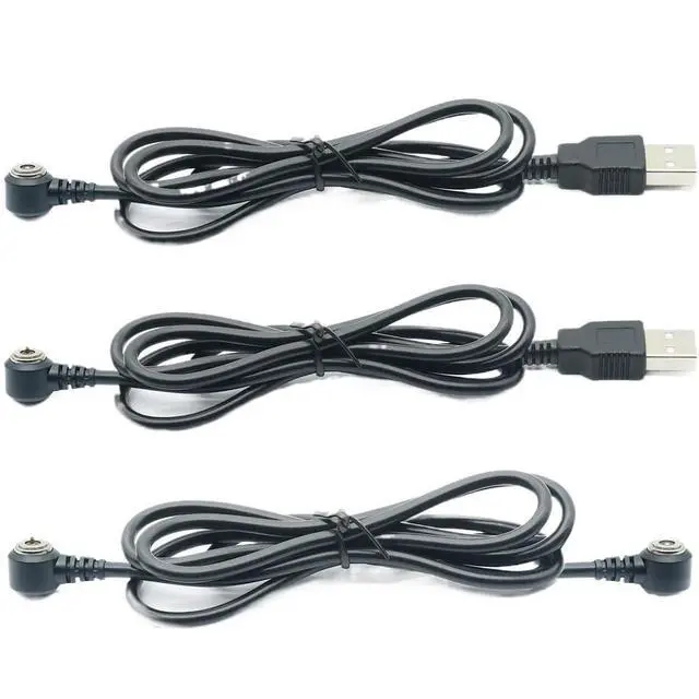 Alt view image 2 of 2 - Magnet Connector Circular Male Female 8 10mm Pogopin with USB Wire 1.2m for Charging Devices(8mm USB Female)
