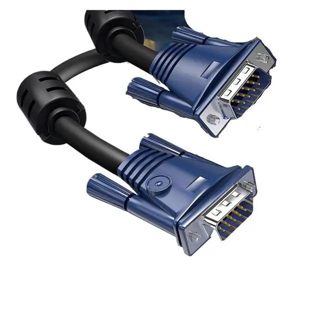 Alt view image 2 of 3 - 1080P V/GA Cable 2m 1.5m Male to Male Adapter Video Extension Cable for PC TV Box to M>oni>tor Projector HD TV(15m)