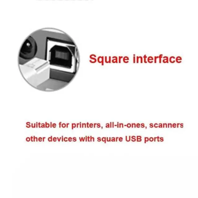 Alt view image 3 of 3 - Replacement Printer Parts USB Computer Data Cable Fits for XP 445 430 446 401 440 420 400 432 424