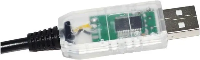 Alt view image 5 of 5 - Industrial F&T>D*I FT232RL CHIP USB to RS485 Converter 6 CORE 6PIN WE Communication Cable GND Data A+ B- 120R USB-RS485-WE-5000-BT(5M,Transparent USB Case)