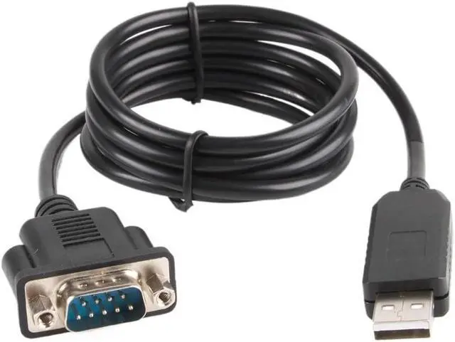 Alt view image 3 of 6 - USB to RS232 COM Port Serial DB9 Pin Cable cp2102 pl2303 Null Modem DCE Crossed Wired Adapter Cable(PL2303HXD-2-RXD-FEMA)