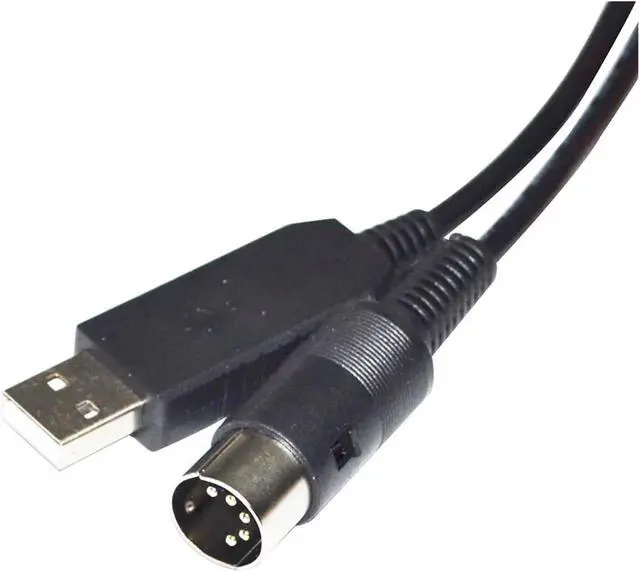 Main image of F&T>D*I FT232RL CHIP USB to DIN 5-PIN Male RS232 Serial Programming Communication Cable for JOFEMAR G23 Coffee Machine to PC KABLE(5M)
