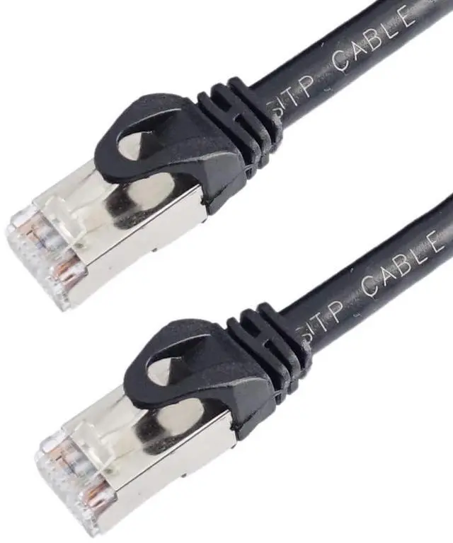 Main image of KC-12905AM Outdoor LAN Cable, CAT6A (Black), Outdoor Heavy Duty (Catory 6A), PE (Polyethylene), Double Coating, STP Shielding, Reliable Domestic Brand, for Outdoors, for PoE Cameras and