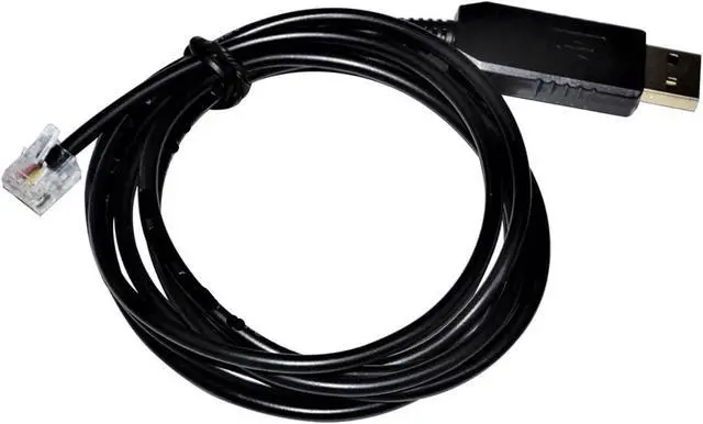 Alt view image 2 of 7 - F&T>D*I FT232RL USB DB9 RS232 to UNITRONICS RJ11 PC Programming Cables for (Jazz) PLC Download KABLE I/O MJ20-PRG Module(1.8m,DB9 to RJ11 NO CHIP)