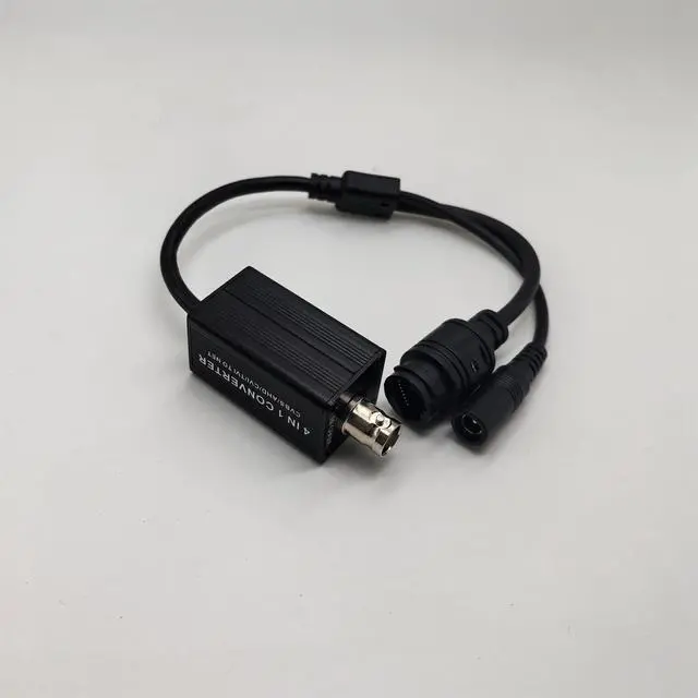 Alt view image 4 of 7 - Universals Networking Converter with BNC RJ45 Interfaces for Security Systems Enabling 4 in 1 Analog to Conversion H.265 Networking Adapter