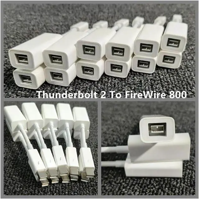 Alt view image 2 of 6 - Thunderbolt 2 to FireWire 800 9pin Adapter to Fire 1394B Suitable for Mac Computers Equipped with Ports