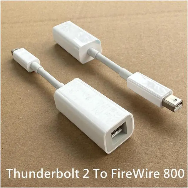 Alt view image 3 of 5 - Thunderbolt 2 to FireWire 800 A1463 Adapter to Fire 1394B Suitable for Mac Computers Equipped with Ports