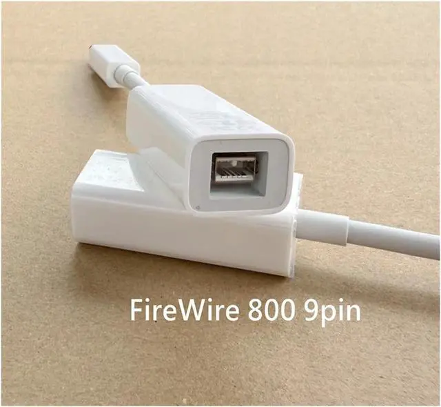 Alt view image 2 of 5 - Thunderbolt 2 to FireWire 800 A1463 Adapter to Fire 1394B Suitable for Mac Computers Equipped with Ports