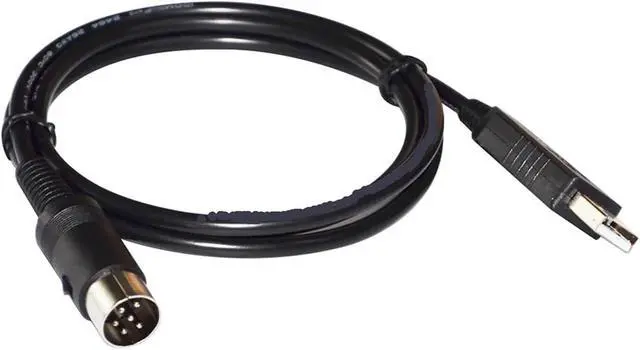 Alt view image 3 of 7 - Origin FT232RL USB to 6PIN 6 DIN Connector RS232 Serial Communication Programming Cable for PASSAP E6000 Knitting Machine to PC(3m)