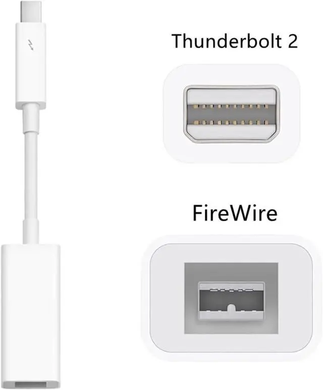 Alt view image 3 of 6 - Thunderbolt 2 to FireWire 800 Adapter to Fire 1394B Suitable for Mac Computers Equipped with Ports