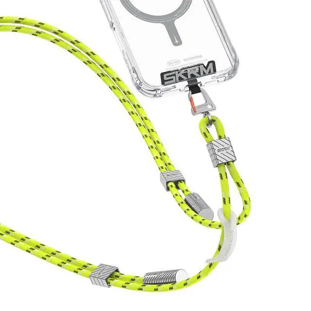 Alt view image 3 of 3 - Skinarma Dyno VE 2-in-1 Lanyard and Charging Cable (C-to-C)