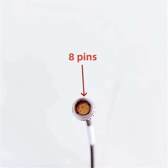 Alt view image 3 of 5 - Data Cable GEV160 733280 Spring Cable Applicable to GNSS 8pin Connect RS232 Porta