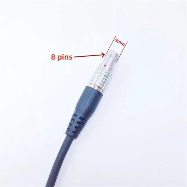 Alt view image 4 of 5 - Data Cable GEV160 733280 Spring Cable Applicable to GNSS 8pin Connect RS232 Porta