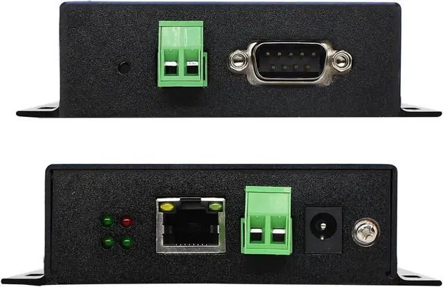Alt view image 3 of 3 - POE Serial Port Server/RS232 RS485 Serial Port to Ethernet Network to Serial Port/Modbus