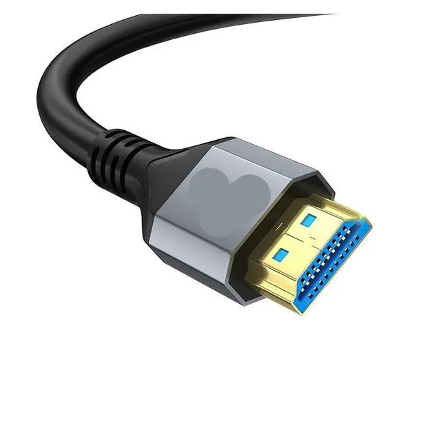 Alt view image 6 of 6 - Plated 8K HDMI 2.1 Cable 48Gbps Ultra High Speed Cord-4K@120Hz 8K@60Hz for TV/PS5/PS4/HDTV/RTX 3080 3090 Long 1m 10m(10m)