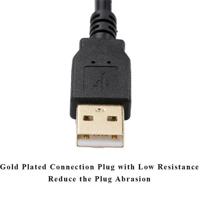 Alt view image 2 of 3 - 1pc USB-CL-02/04DS for CL-02DS 04DS Series Touch Screen Cable HMI Touch Panel USB Date Communication Download Line